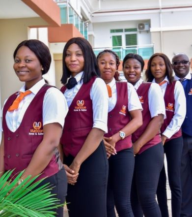 Uniforme d'hotel - Africa Shopping